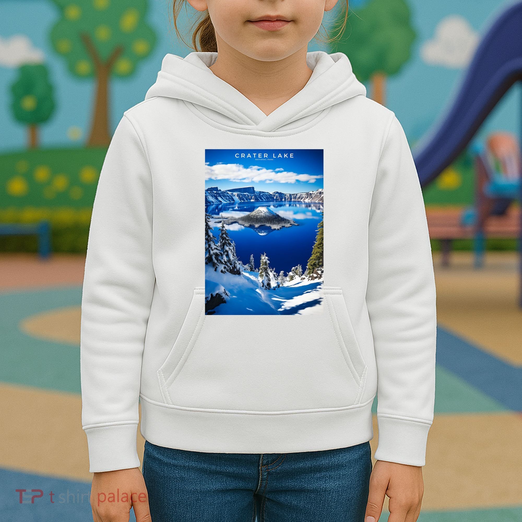 Crater Lake National Park Kids Hoodie