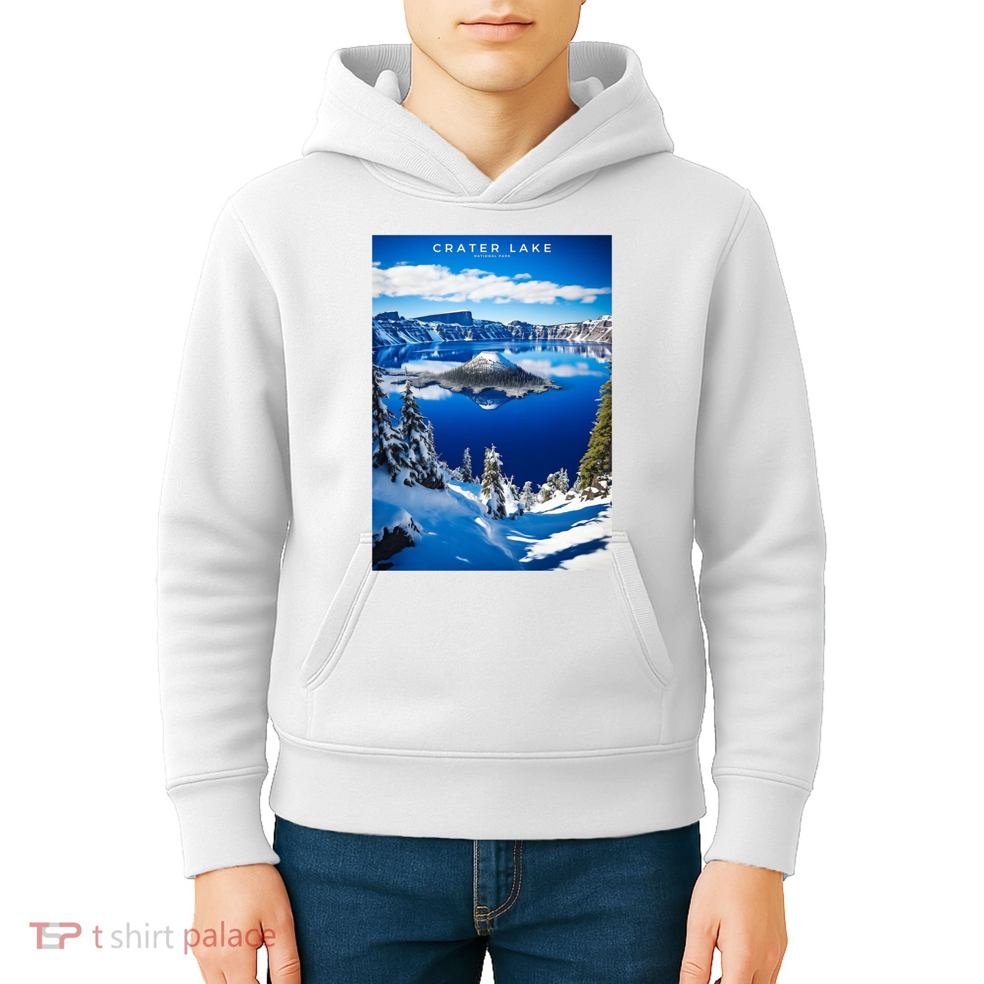 Crater Lake National Park Kids Hoodie