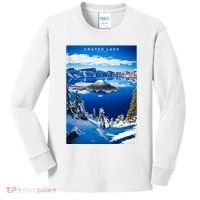 Crater Lake National Park Kids Long Sleeve Shirt thumb 0