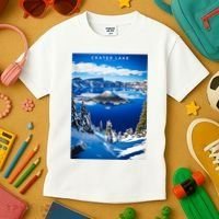 Crater Lake National Park Kids T-Shirt thumb 3