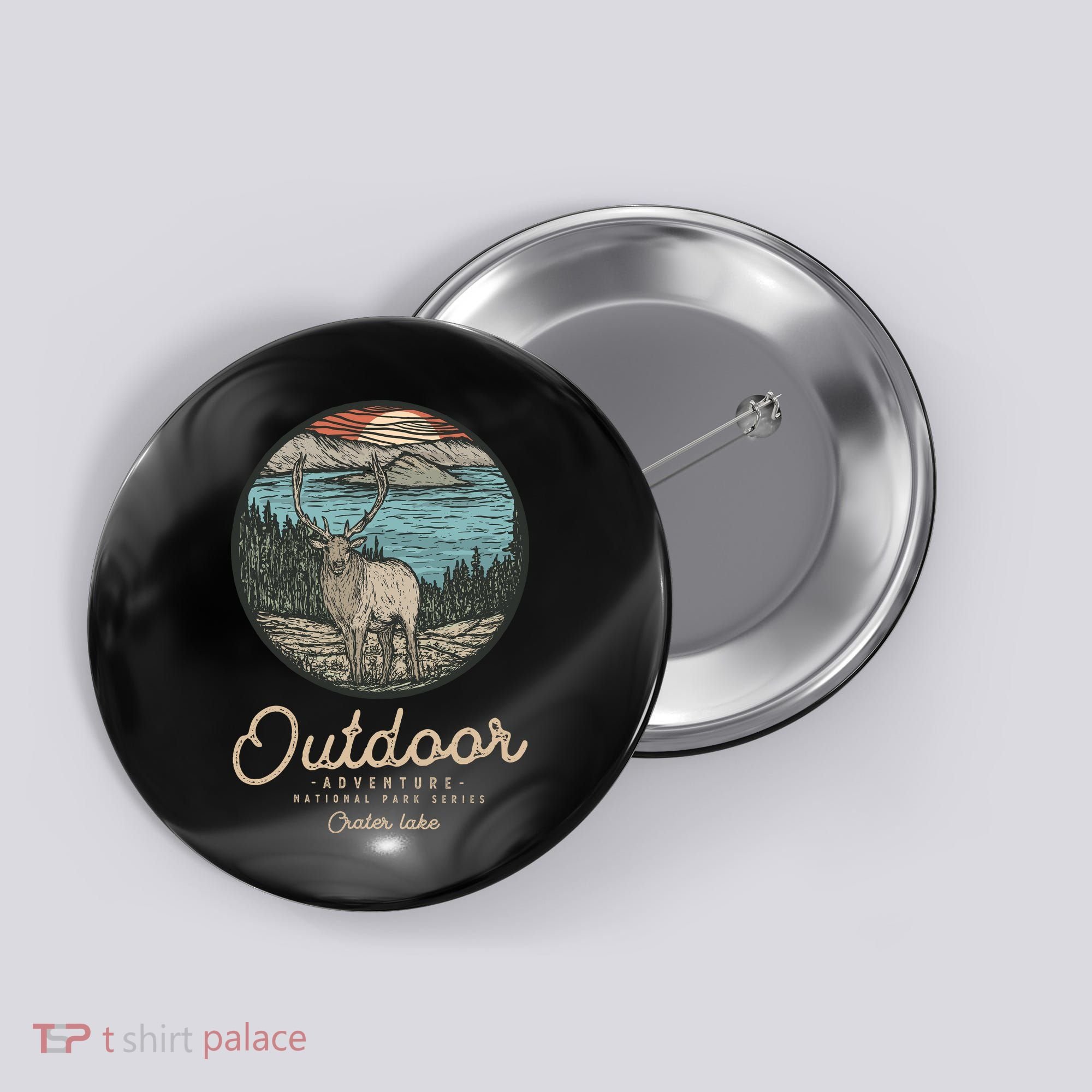 Crater Lake National Park Button