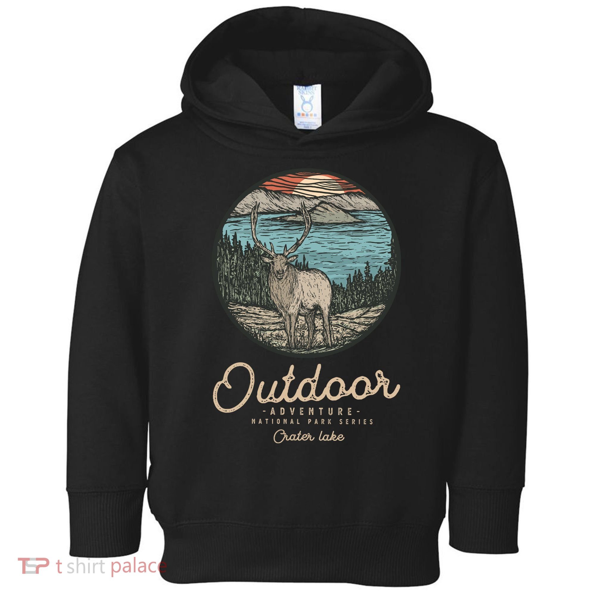 Crater Lake National Park Toddler Hoodie