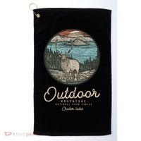 Crater Lake National Park Golf Towel thumb 0