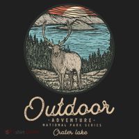 Crater Lake National Park Golf Towel thumb 3