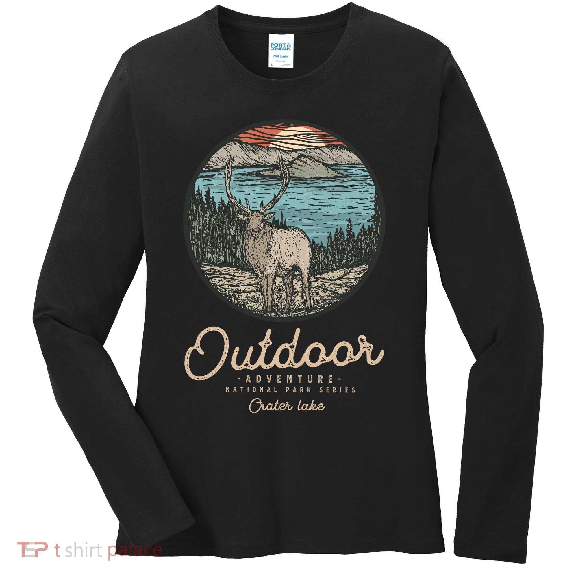 Crater Lake National Park Women's Long Sleeve Shirt