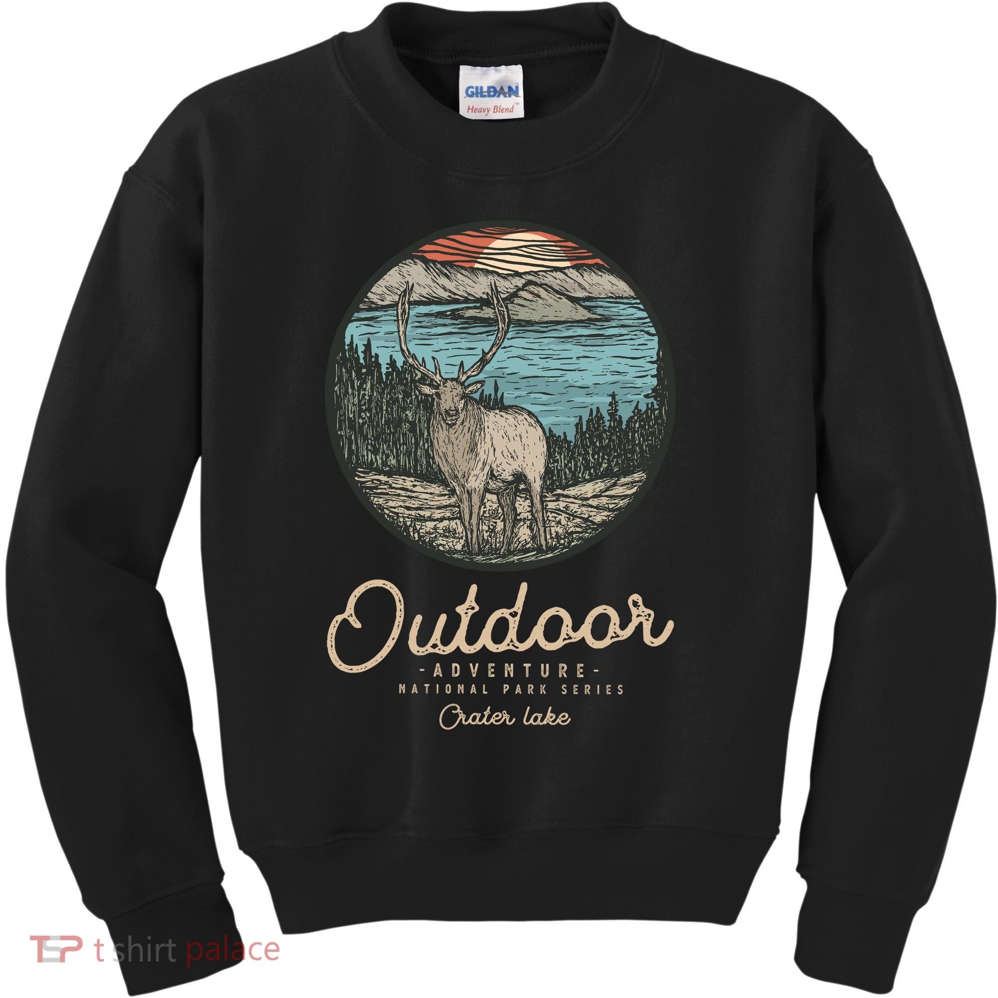 Crater Lake National Park Kids Sweatshirt