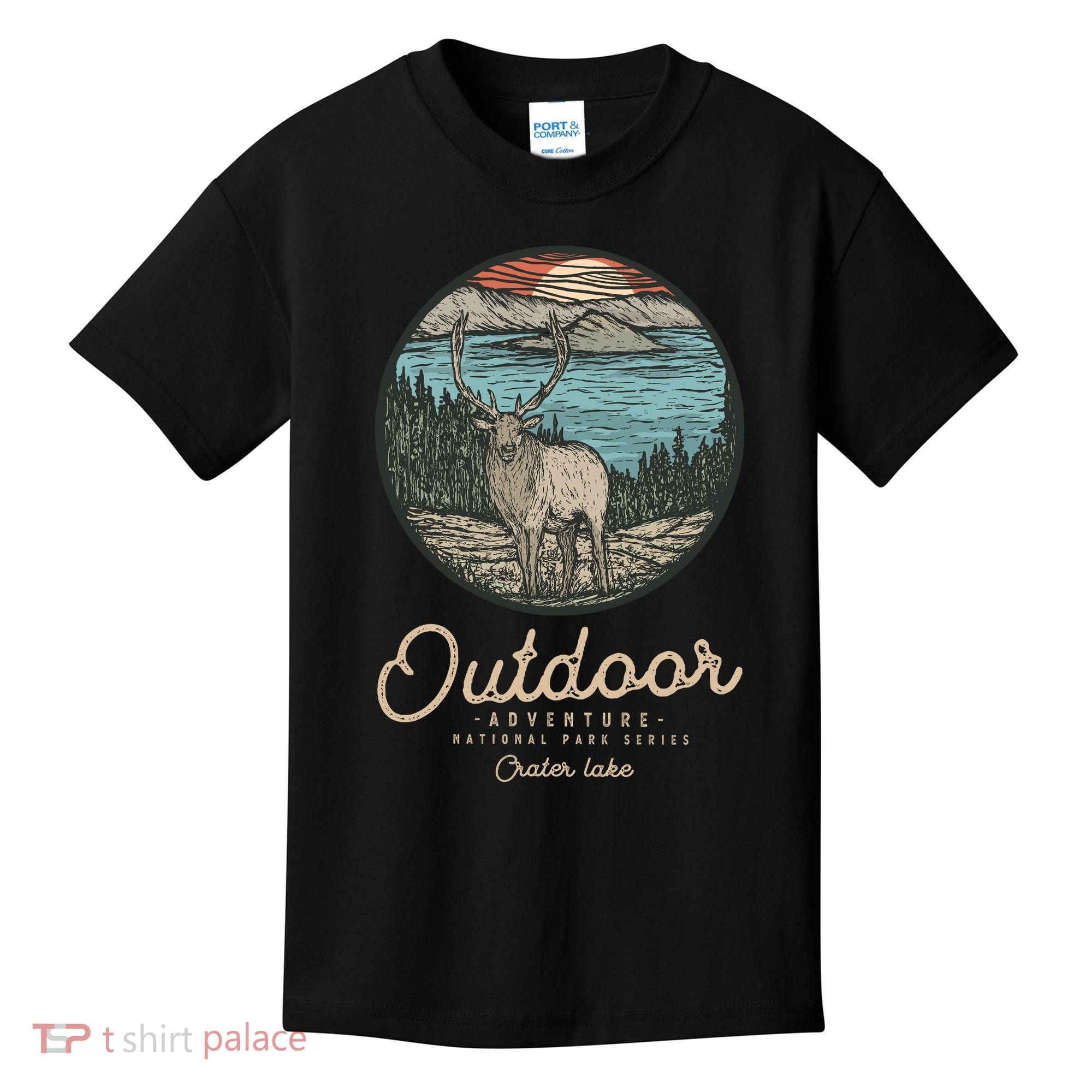Crater Lake National Park Kids T-Shirt