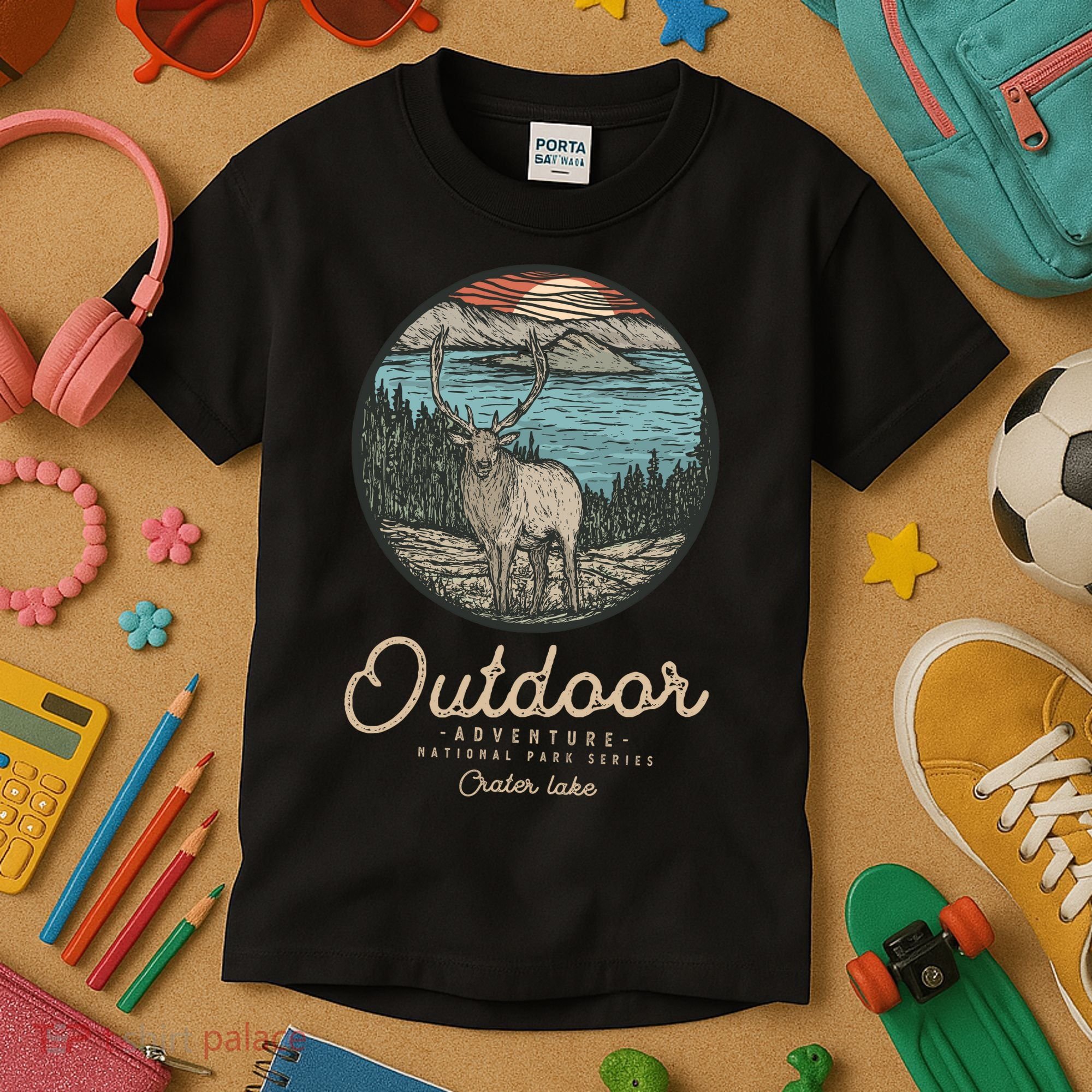 Crater Lake National Park Kids T-Shirt