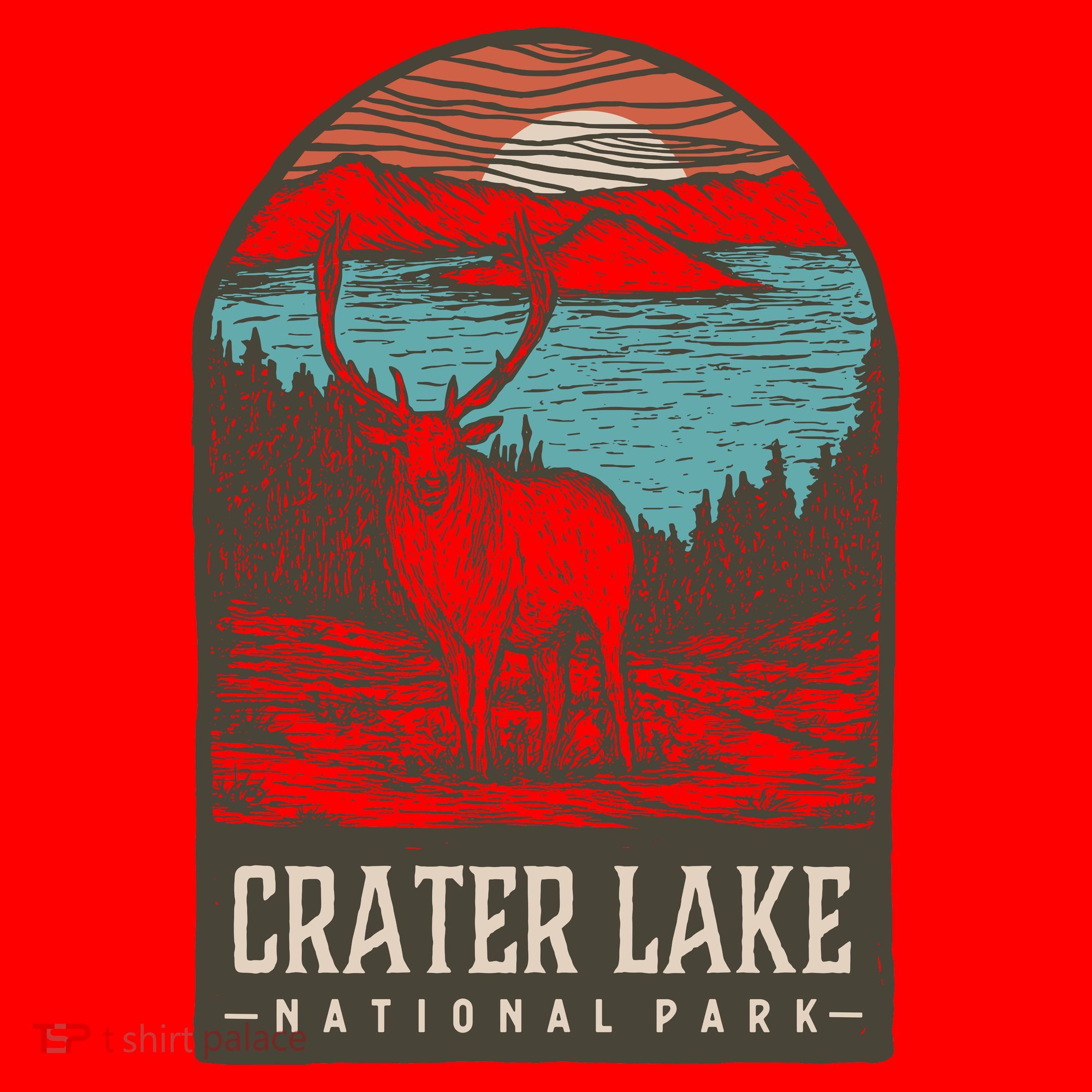 Crater Lake National Park Santa Hat
