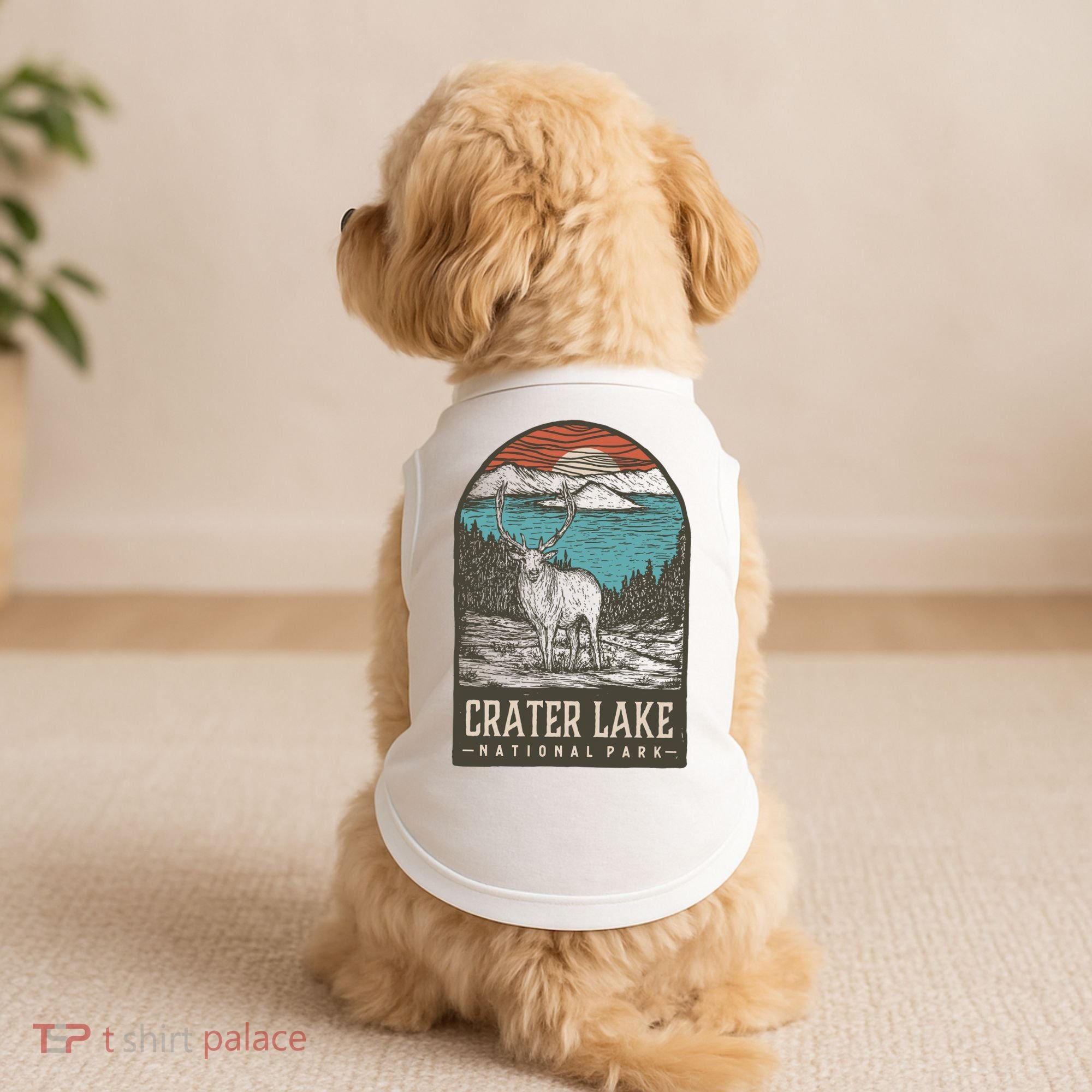 Crater Lake National Park Doggie Tank