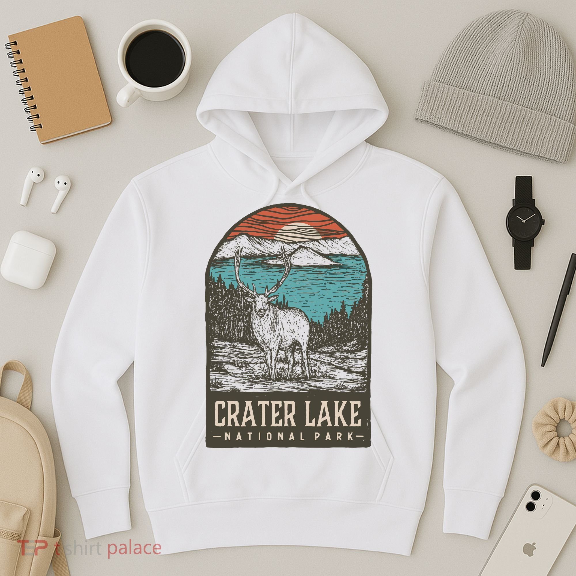 Crater Lake National Park Hoodie