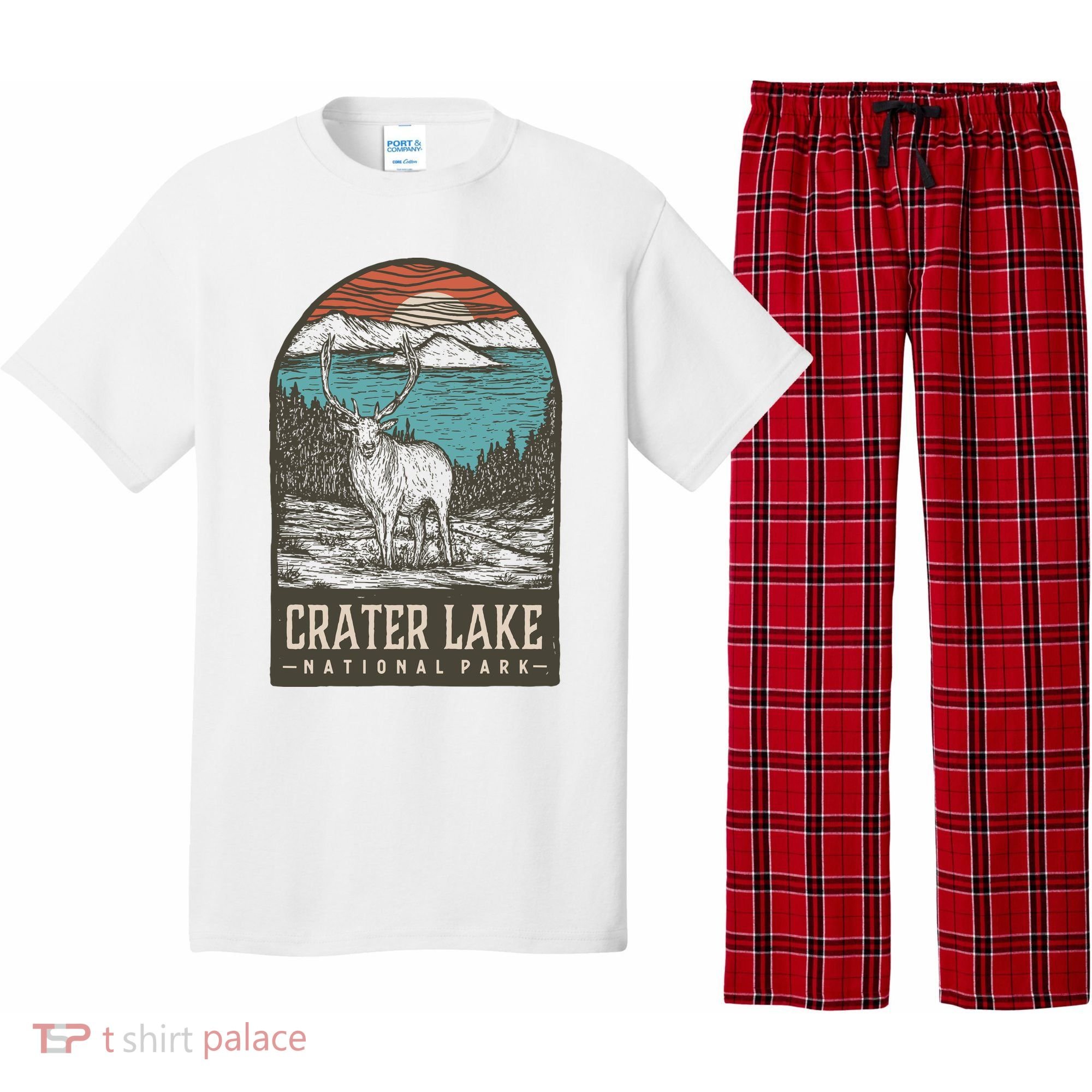 Crater Lake National Park Pajama Set