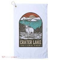 Crater Lake National Park Golf Towel thumb 0