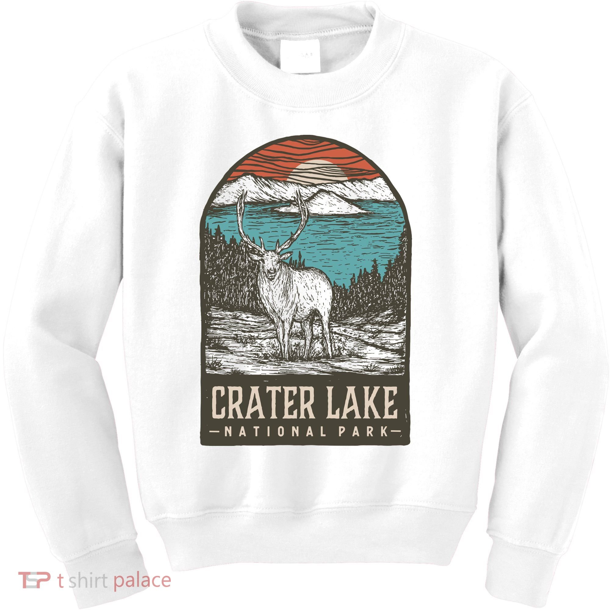 Crater Lake National Park Kids Sweatshirt