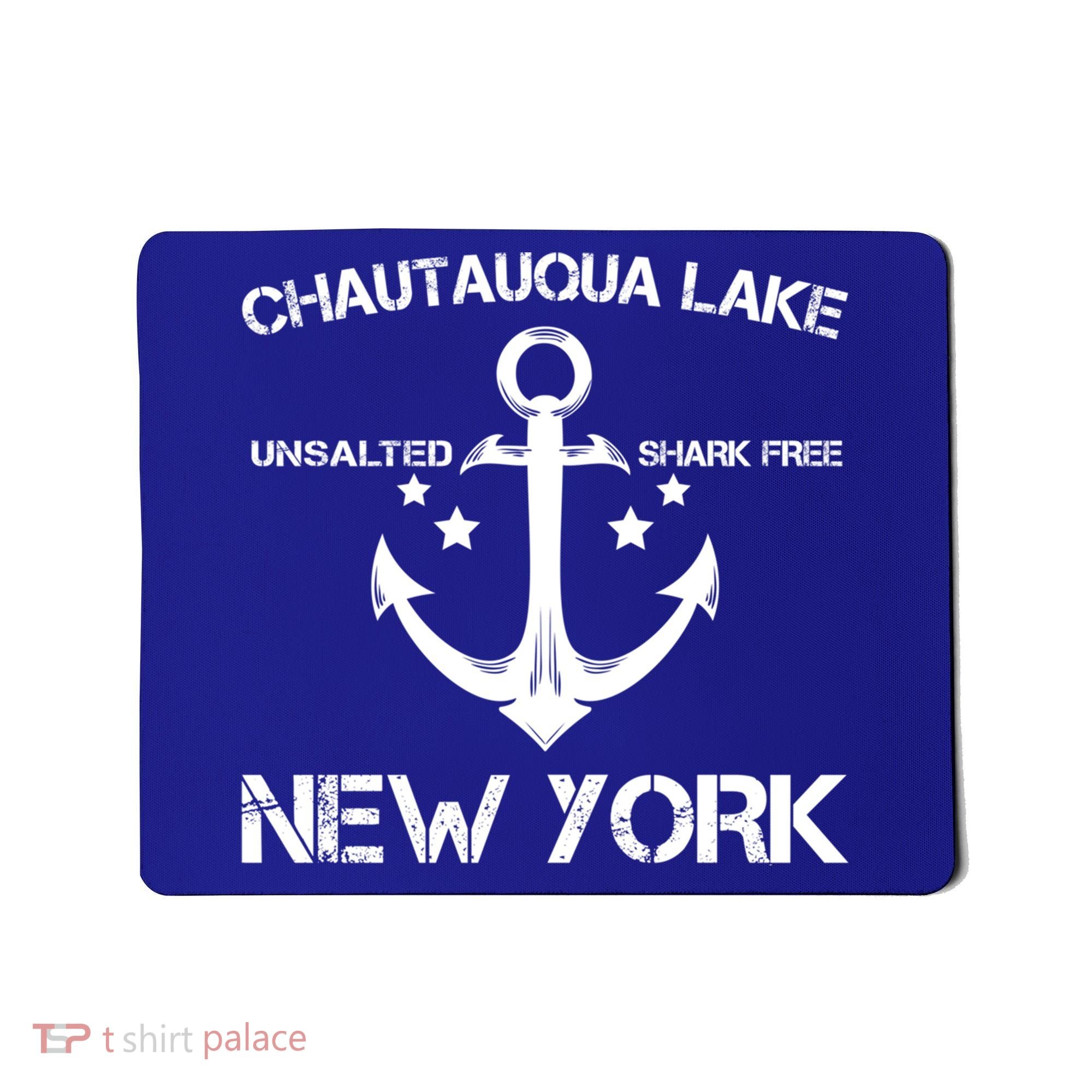 Chautauqua Lake New York Funny Fishing Camping Summer Gift Cute Gift Mousepad
