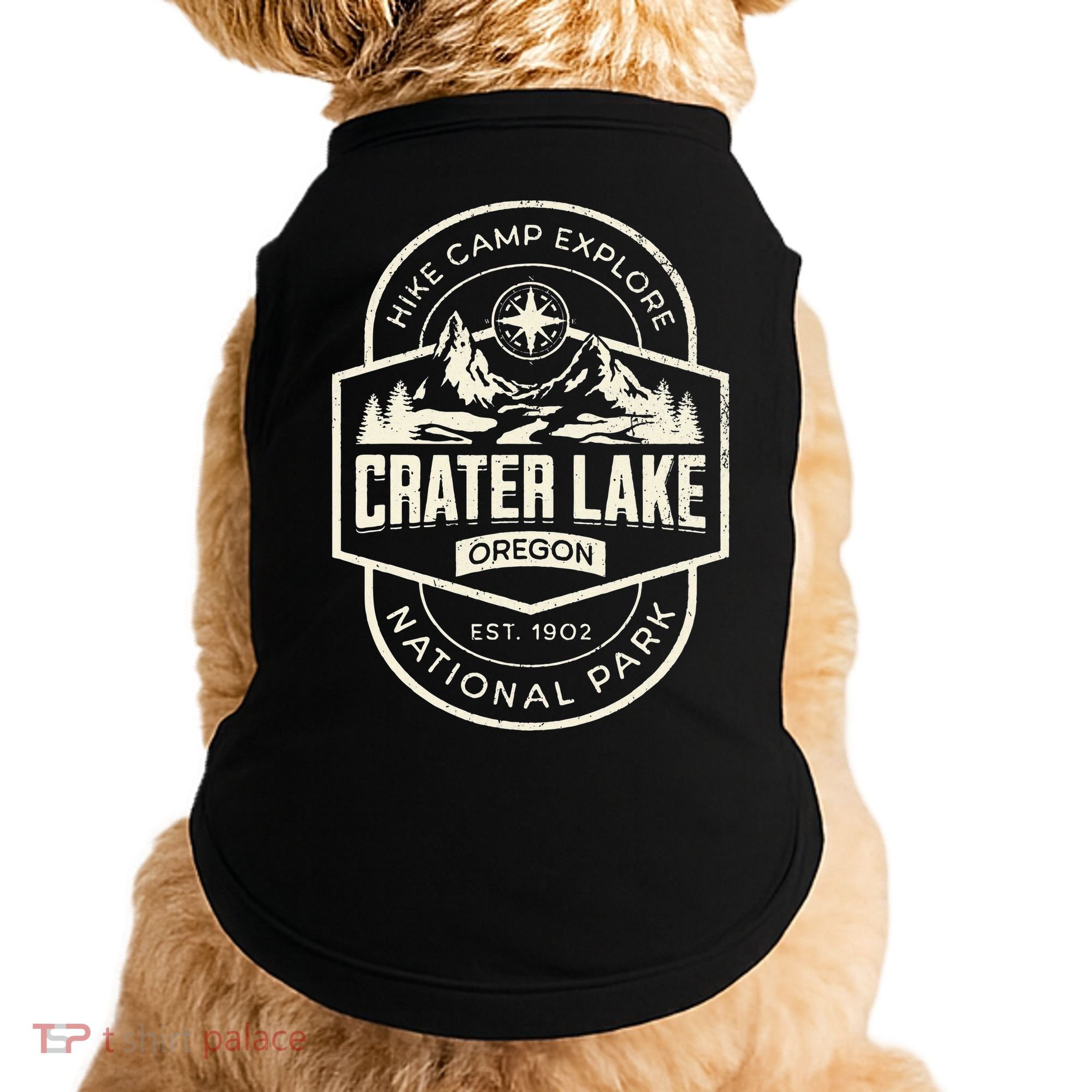 Crater Lake National Park Doggie Tank