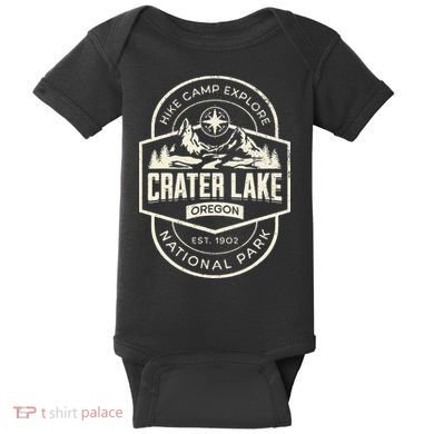 Crater Lake National Park Baby Bodysuit
