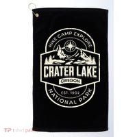 Crater Lake National Park Golf Towel thumb 0