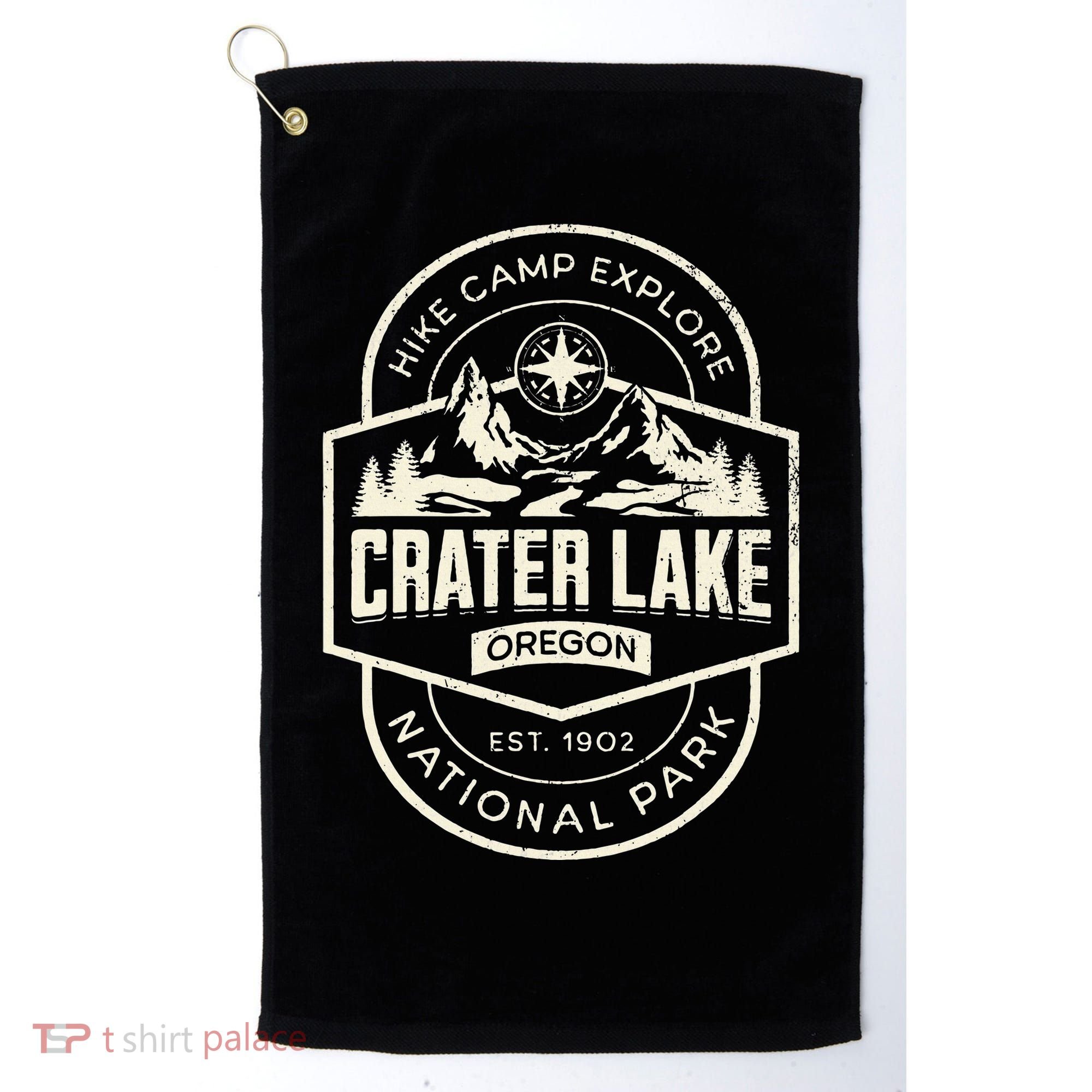 Crater Lake National Park Golf Towel