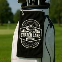 Crater Lake National Park Golf Towel thumb 2
