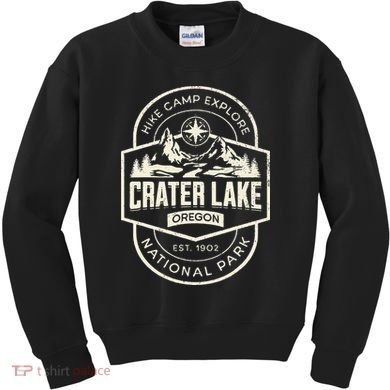 Crater Lake National Park Kids Sweatshirt