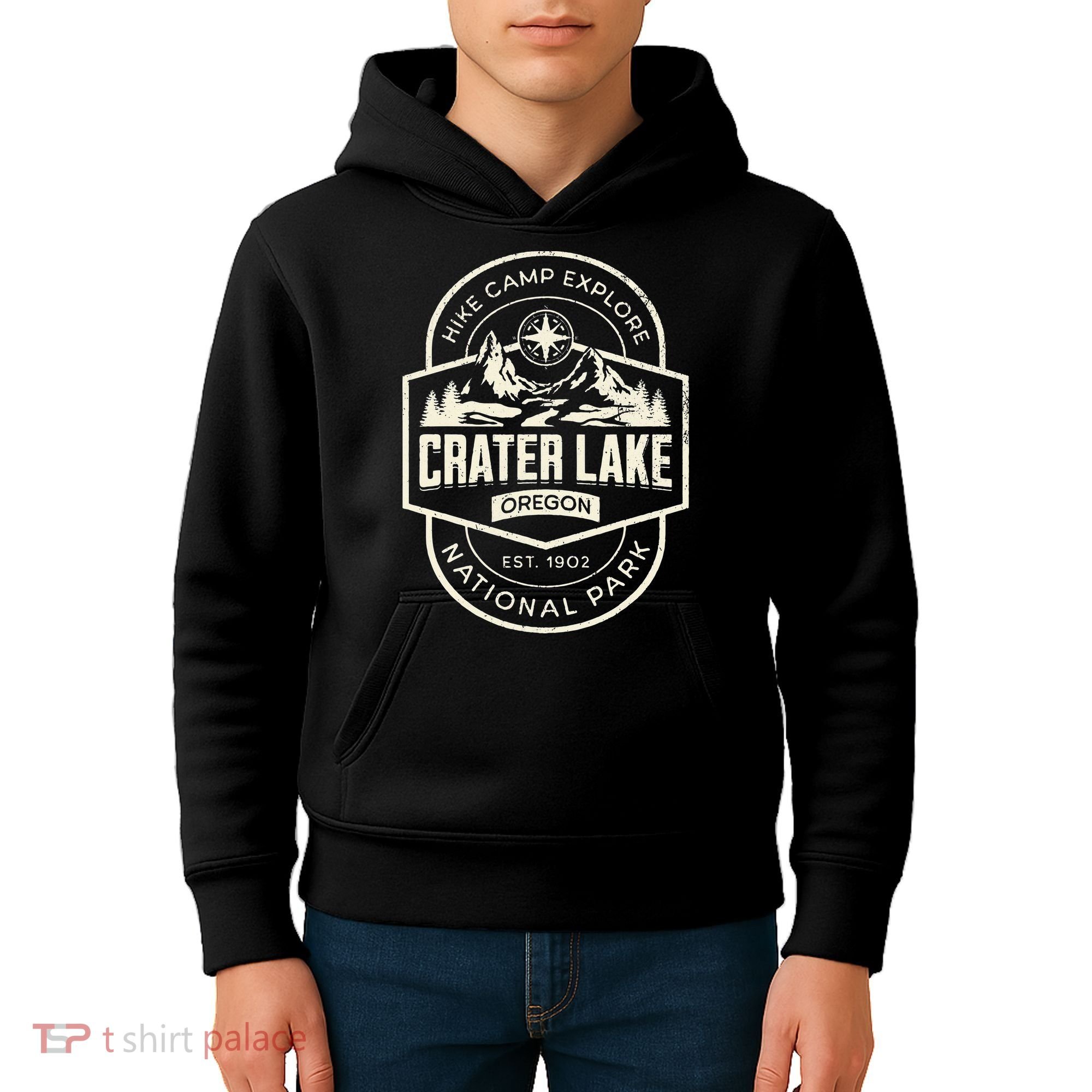 Crater Lake National Park Kids Hoodie