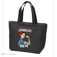 Cleaning Lady Need a cleaning Lady Ask me Housekeeper Tote Bag thumb 3