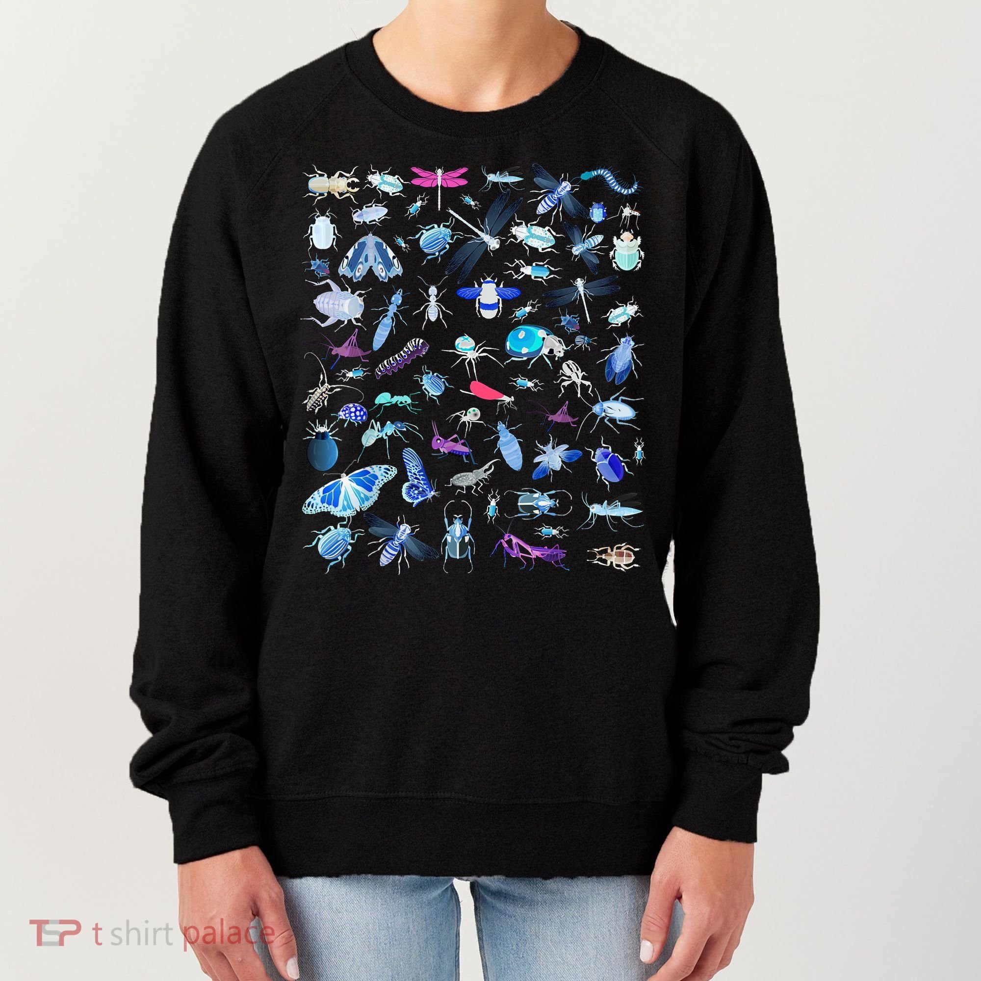 Cool Lots Of Bugs Women's Sweatshirt