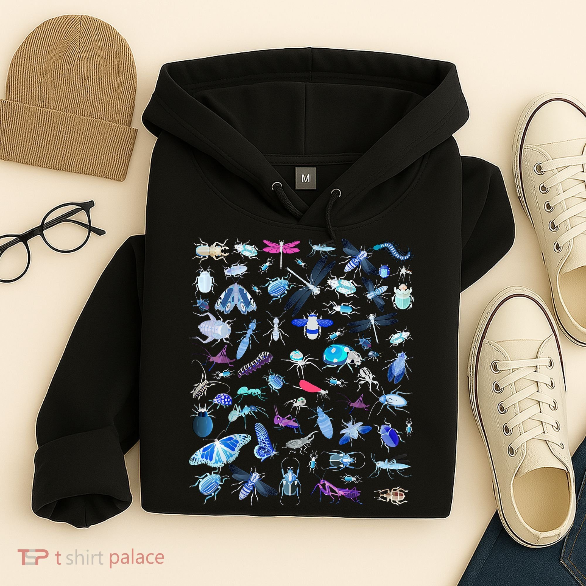 Cool Lots Of Bugs Hoodie