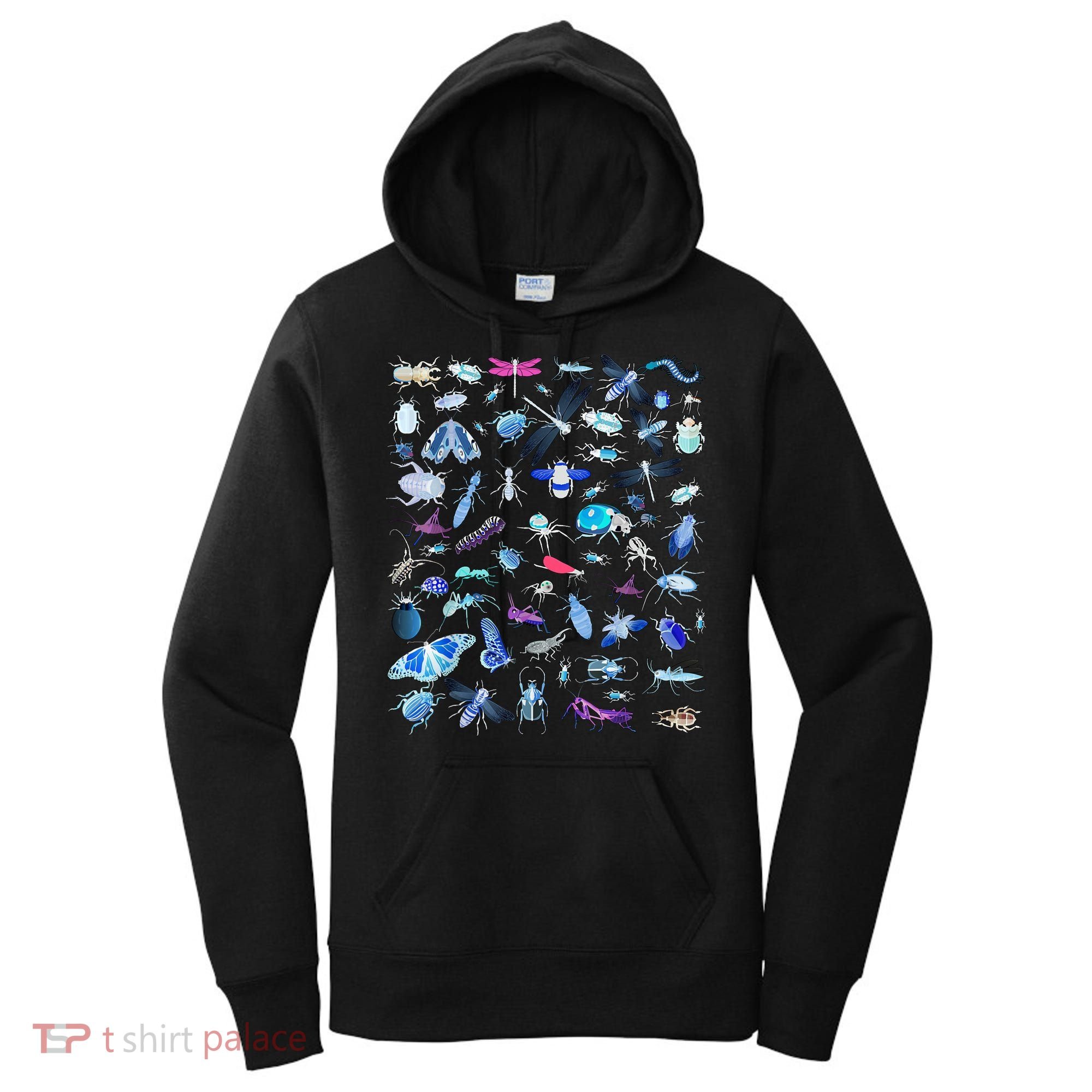 Cool Lots Of Bugs Women's Hoodie