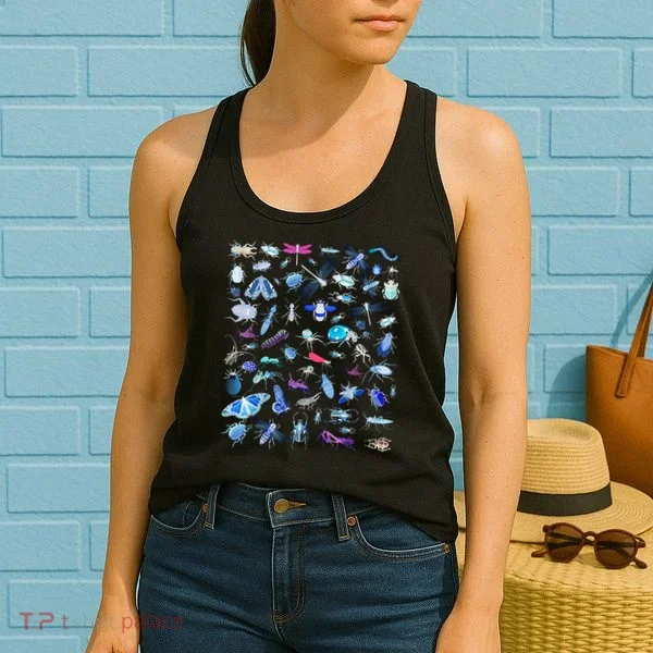 Cool Lots Of Bugs Women's Tank Top