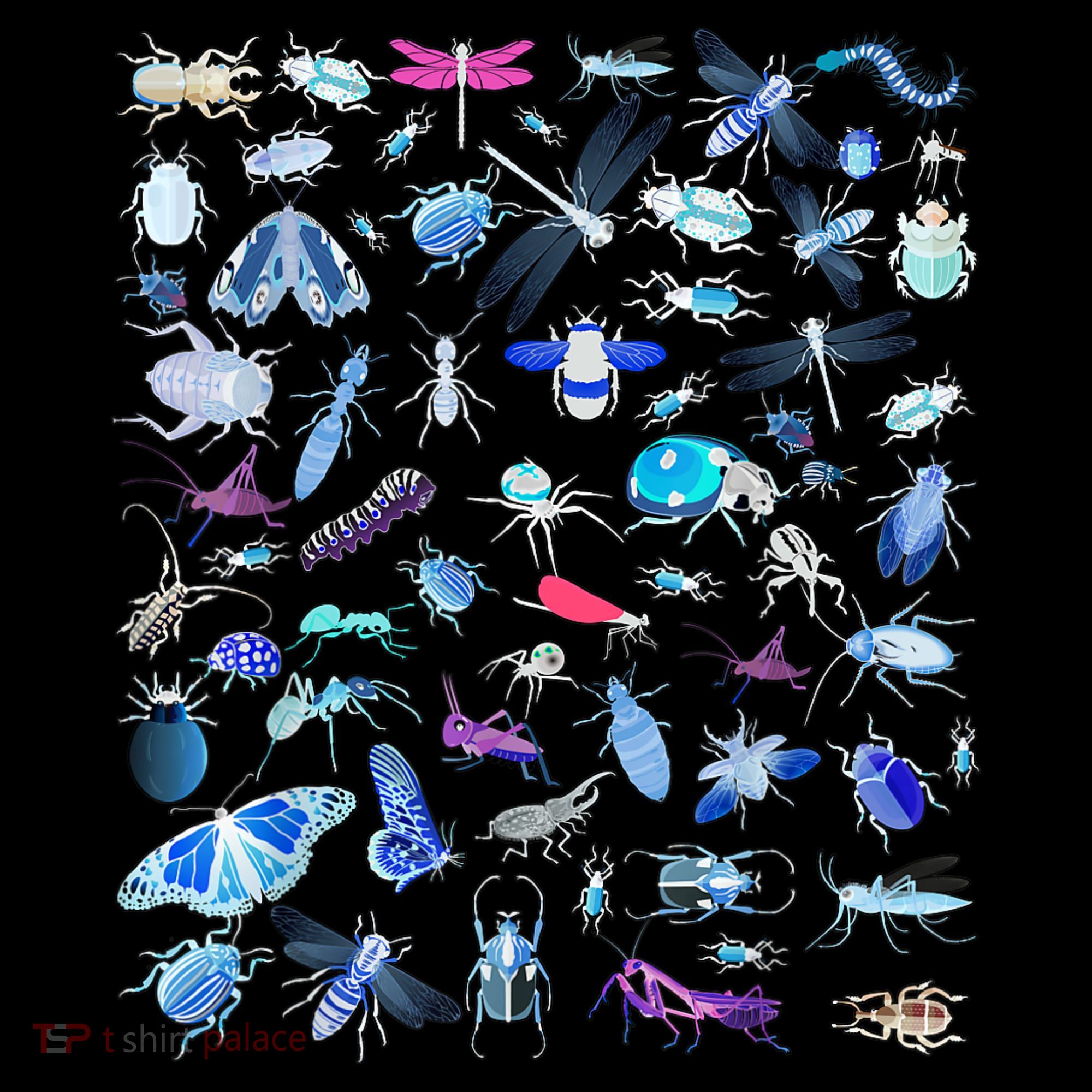 Cool Lots Of Bugs Women's Tank Top