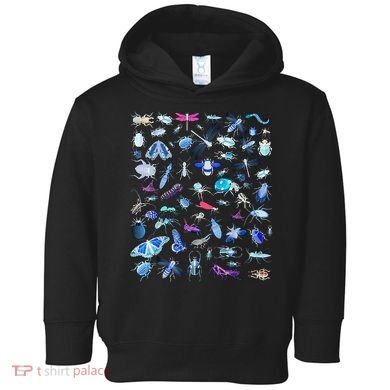 Cool Lots Of Bugs Toddler Hoodie