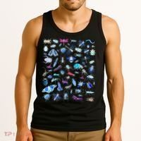 Cool Lots Of Bugs Tank Top thumb 3