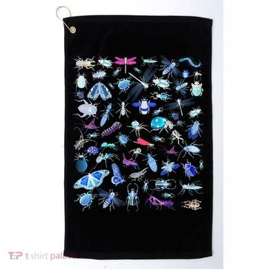 Cool Lots Of Bugs Golf Towel