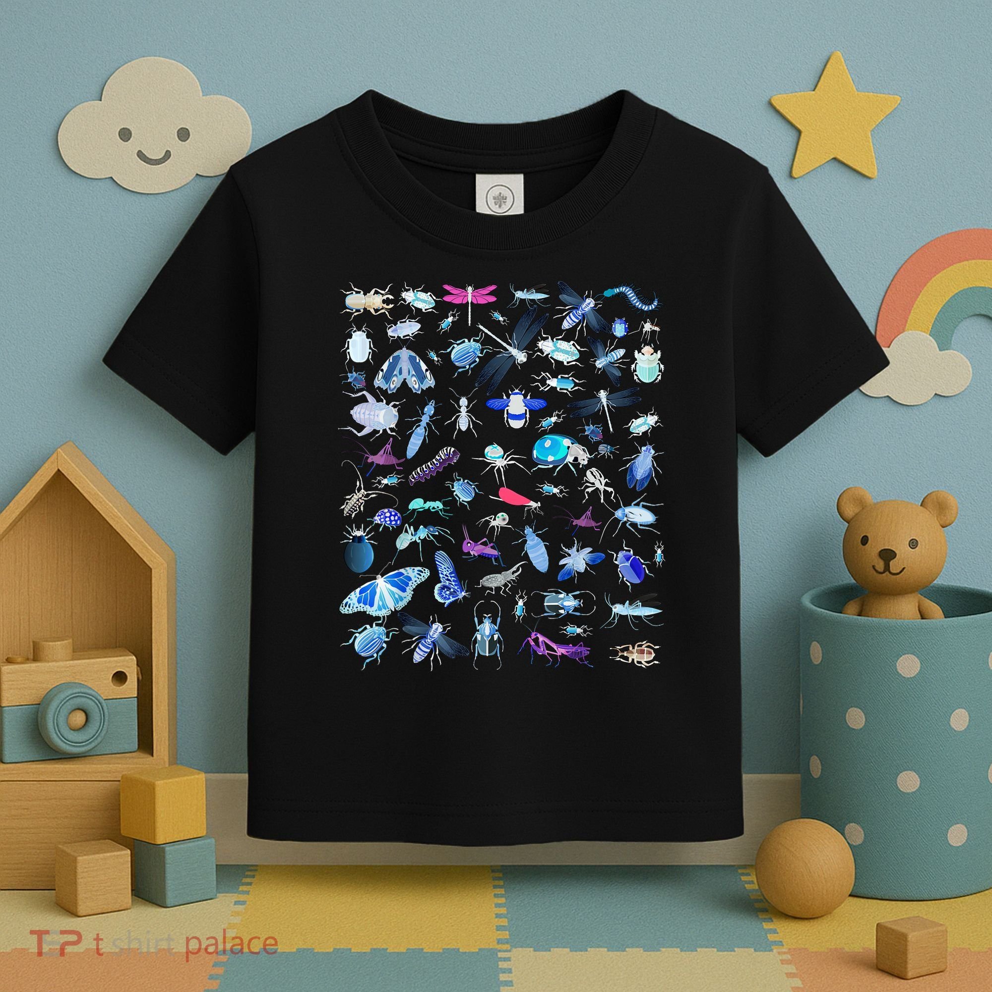 Cool Lots Of Bugs Toddler T-Shirt