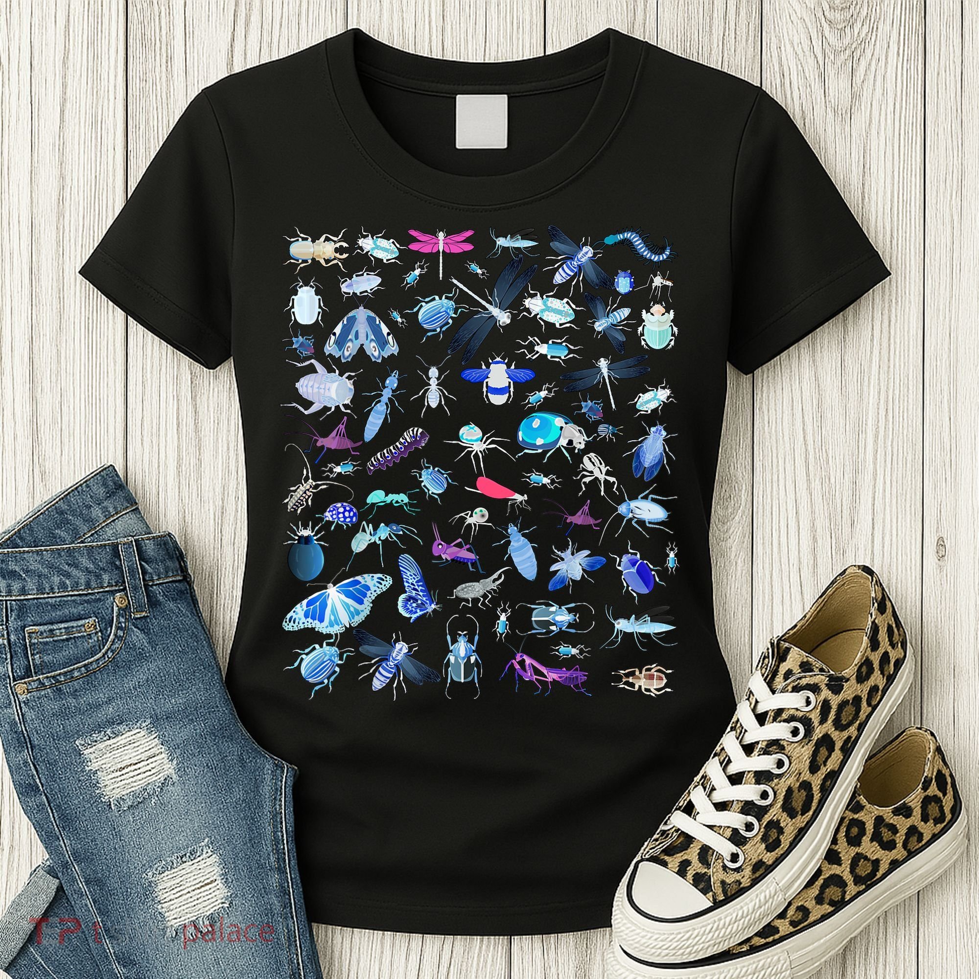 Cool Lots Of Bugs Women's T-Shirt