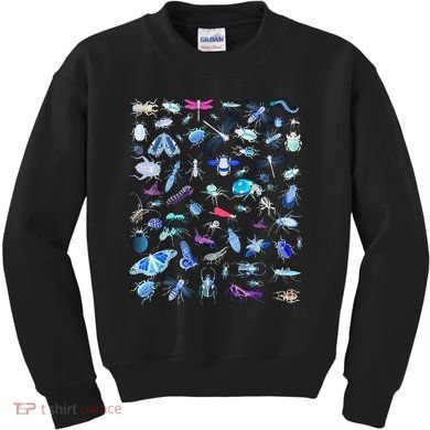 Cool Lots Of Bugs Kids Sweatshirt