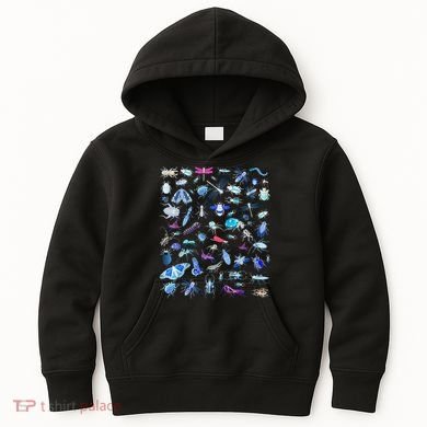 Cool Lots Of Bugs Kids Hoodie
