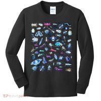 Cool Lots Of Bugs Kids Long Sleeve Shirt thumb 0