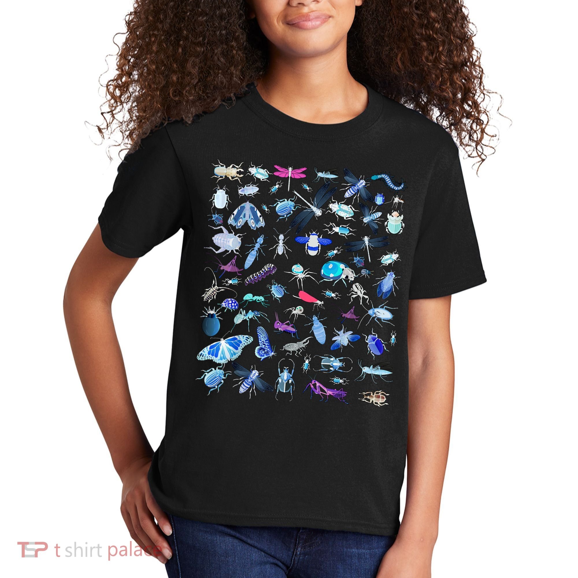 Cool Lots Of Bugs Kids T-Shirt