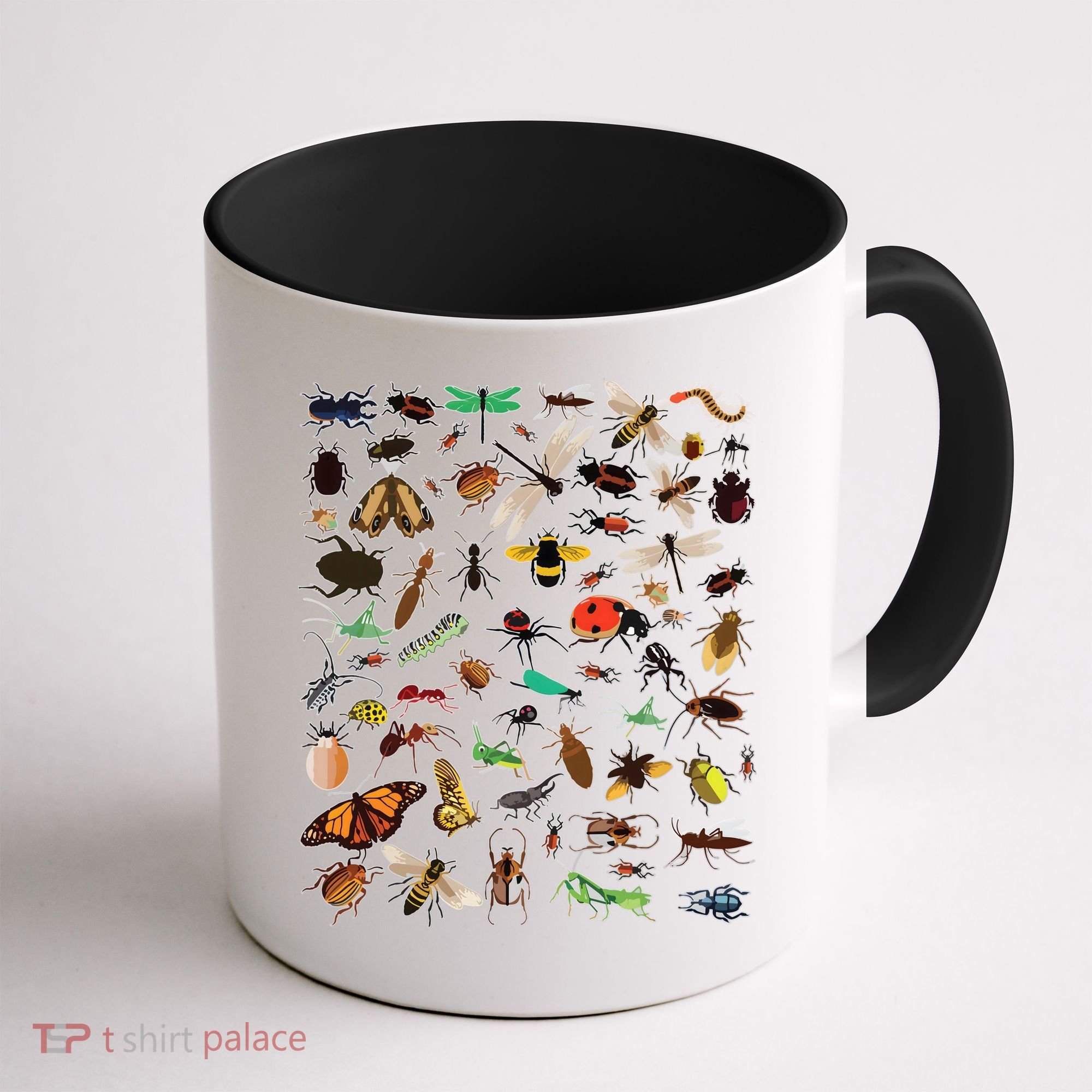 Cool Lots Of Bugs Funny Insect Lover Entomologist Coffee Mug