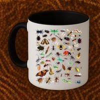 Cool Lots Of Bugs Funny Insect Lover Entomologist Coffee Mug thumb 2