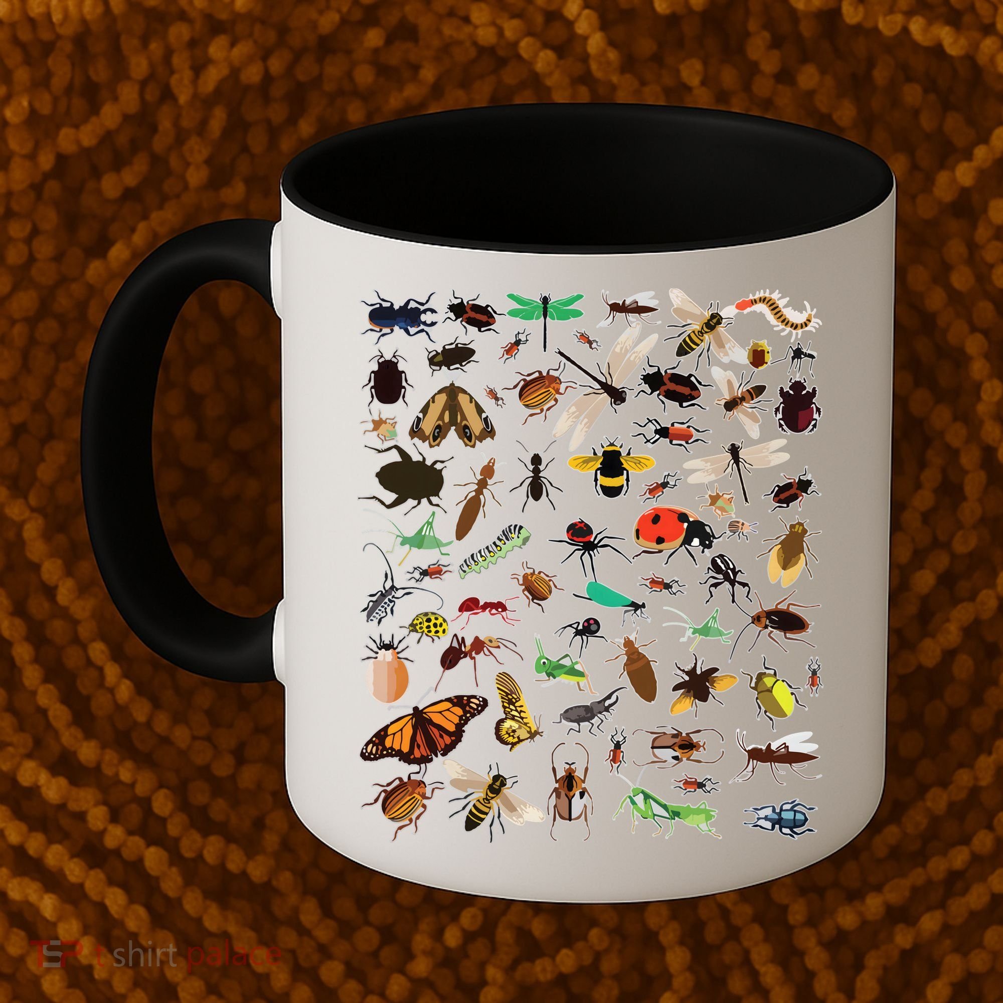 Cool Lots Of Bugs Funny Insect Lover Entomologist Coffee Mug