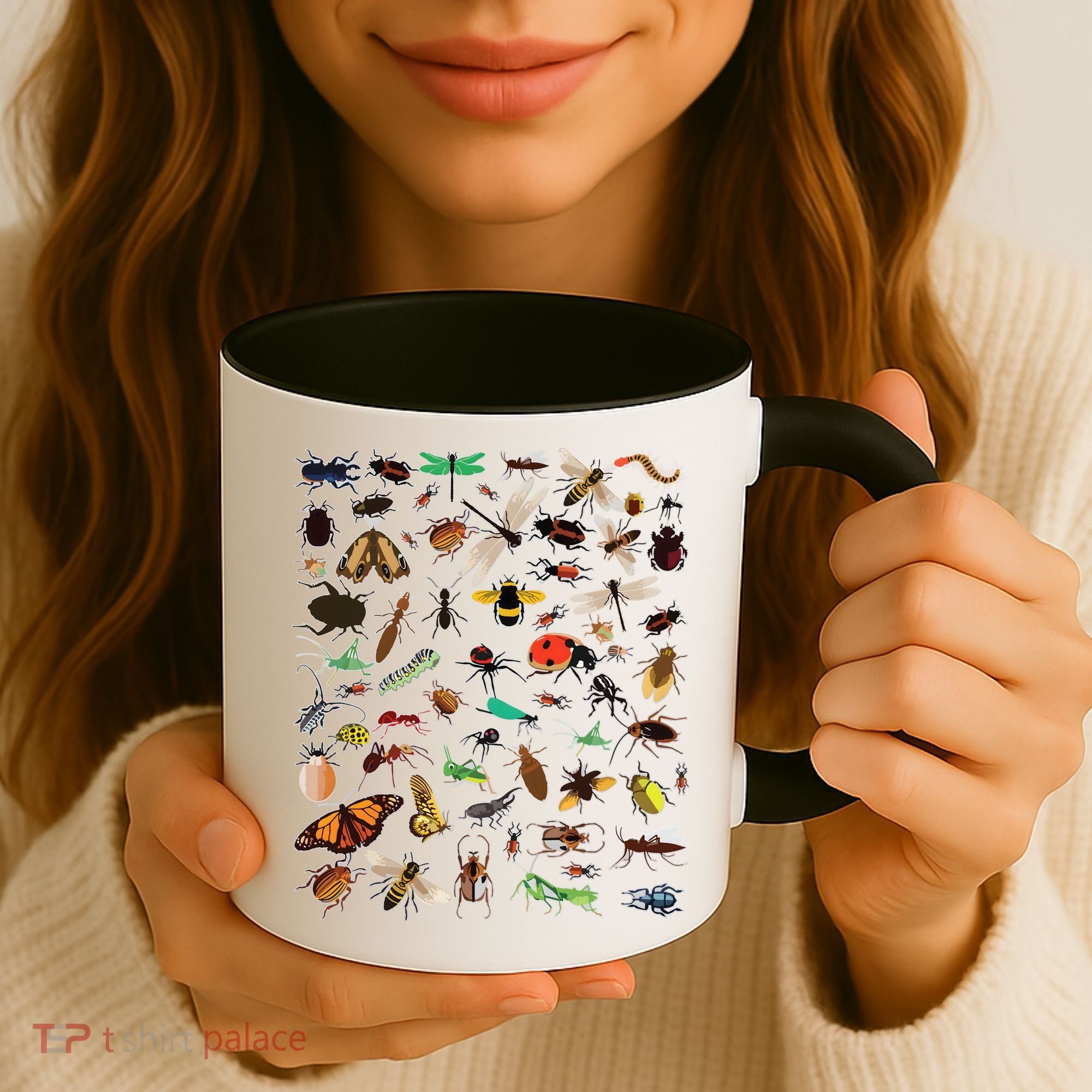 Cool Lots Of Bugs Funny Insect Lover Entomologist Coffee Mug