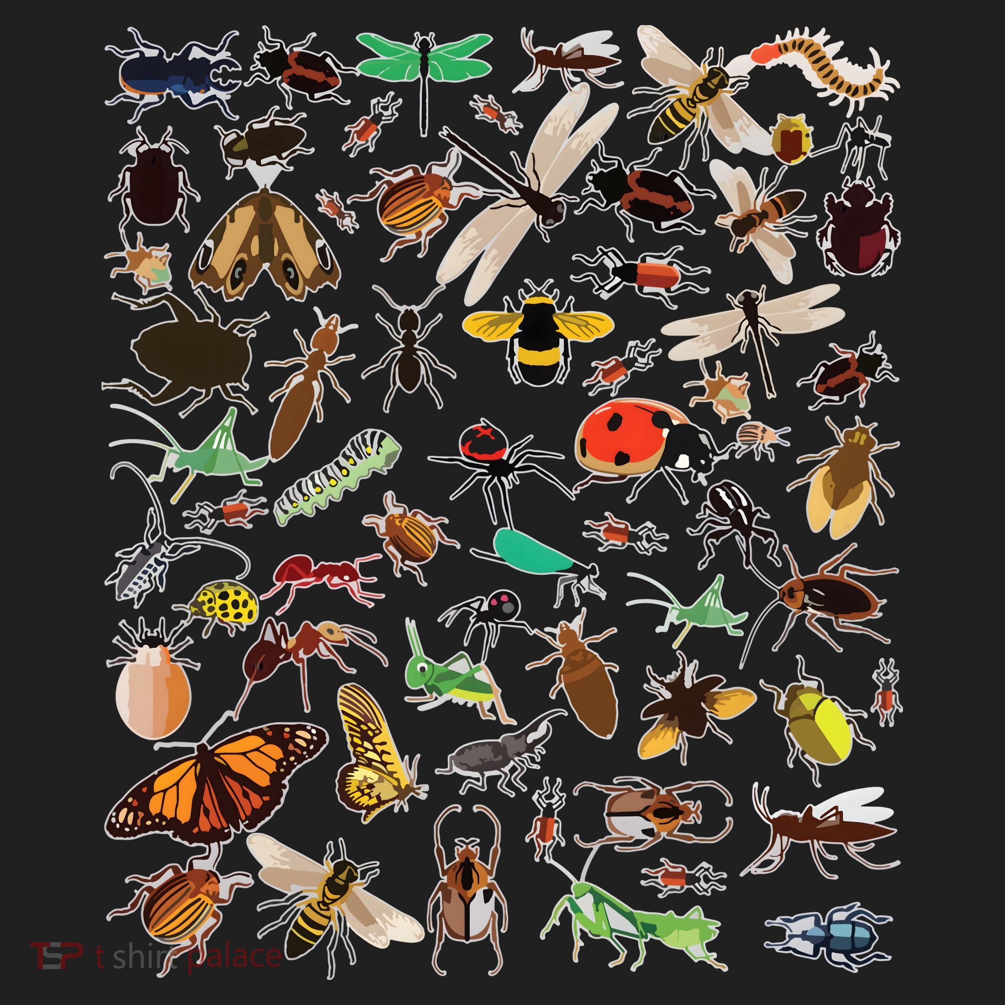 Cool Lots Of Bugs Funny Insect Lover Entomologist Tumbler