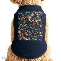Cool Lots Of Bugs Funny Insect Lover Entomologist Doggie Tank thumb 0
