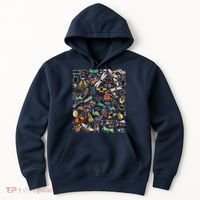 Cool Lots Of Bugs Funny Insect Lover Entomologist Hoodie thumb 0