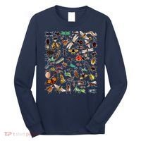 Cool Lots Of Bugs Funny Insect Lover Entomologist Long Sleeve Shirt thumb 0