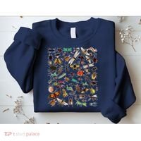Cool Lots Of Bugs Funny Insect Lover Entomologist Sweatshirt thumb 2